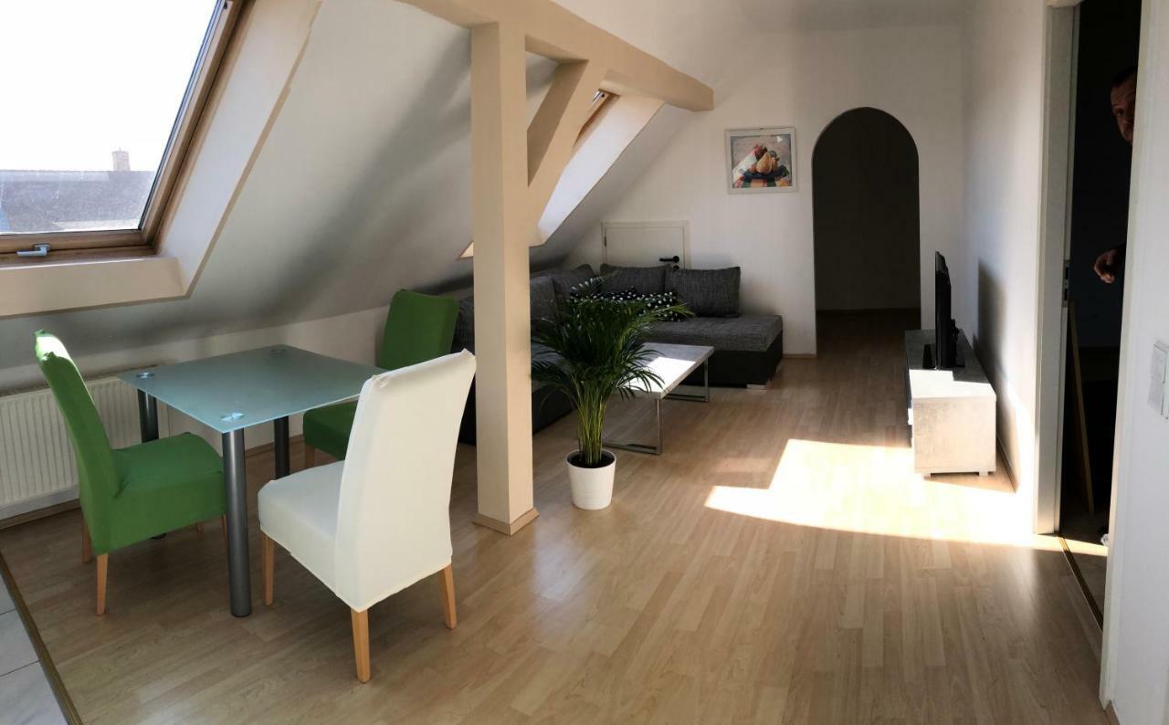Kuschelige Dachgeschosswohnung Am Clarapark Leipzig Ngoại thất bức ảnh