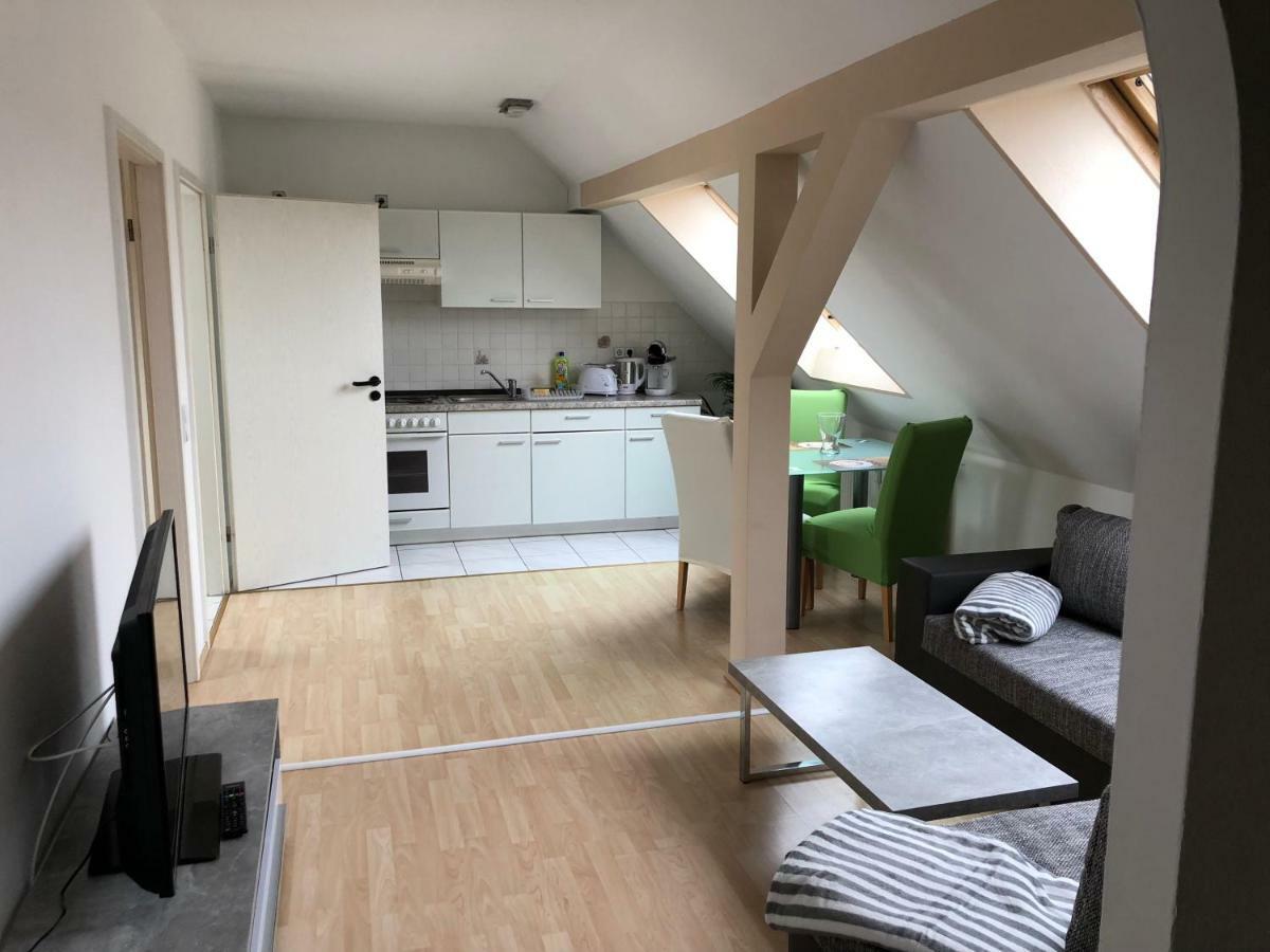 Kuschelige Dachgeschosswohnung Am Clarapark Leipzig Ngoại thất bức ảnh